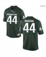 Youth Michigan State Spartans NCAA #44 Max Rosenthal Green Authentic Nike Stitched College Football Jersey NB32U47IT